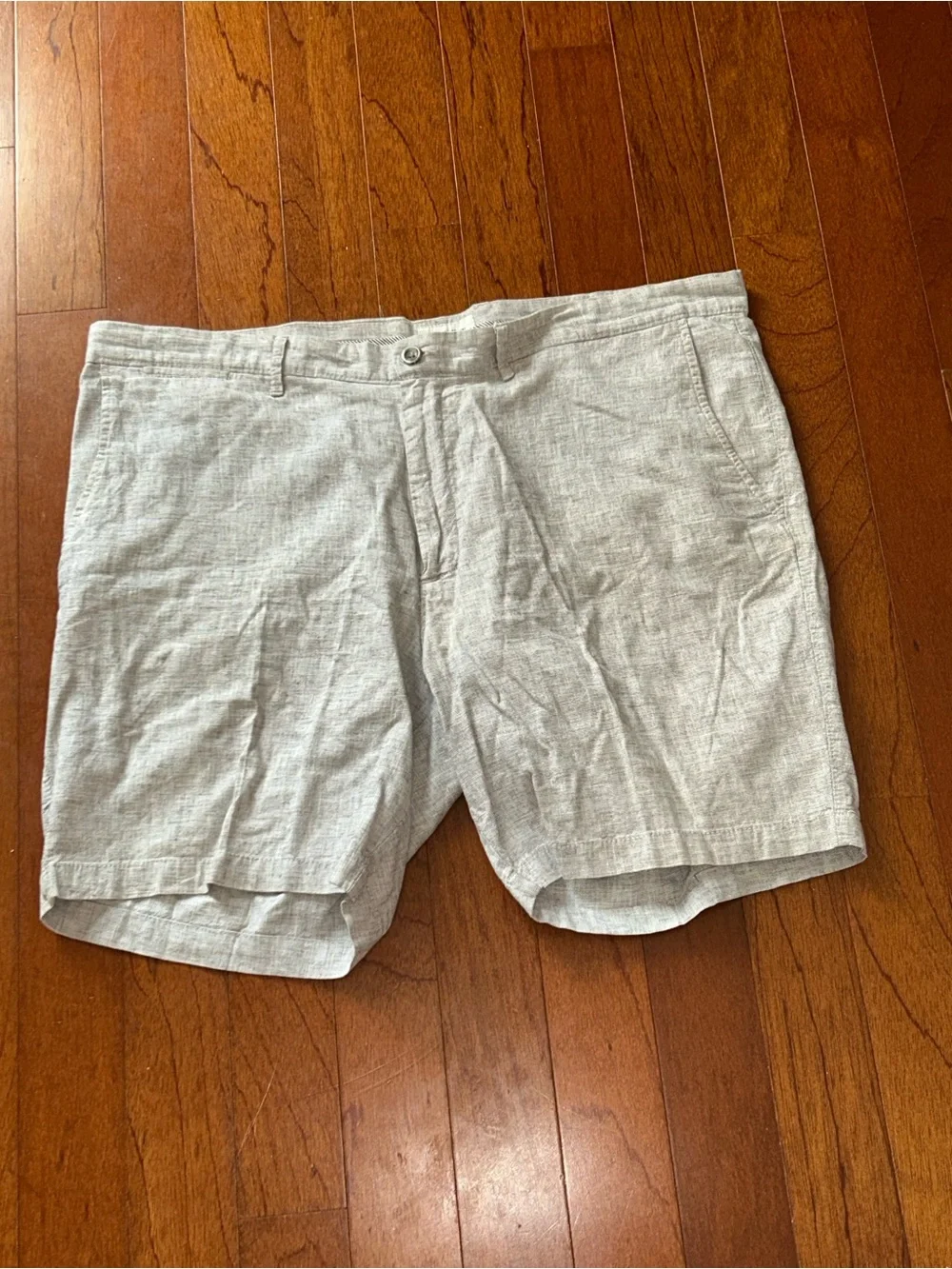 Goodfellow & Co Linen Cotton Blend Linden Shorts Size 42 9” Inseam Resortwear